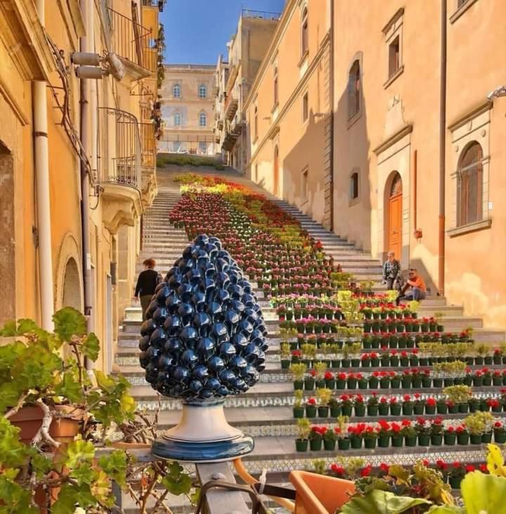 Alla Romana Villa Caltagirone Ngoại thất bức ảnh